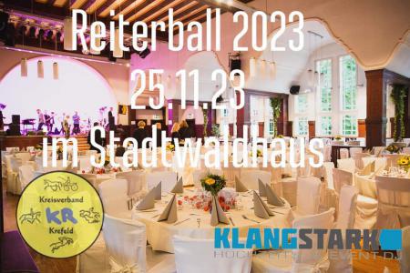 Reiterball 2023 am 25.11.2023 im Stadtwaldhaus